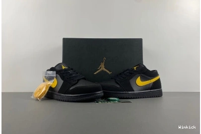 1  Air 553558-071 'Black Low Gold' University Jordan 0708